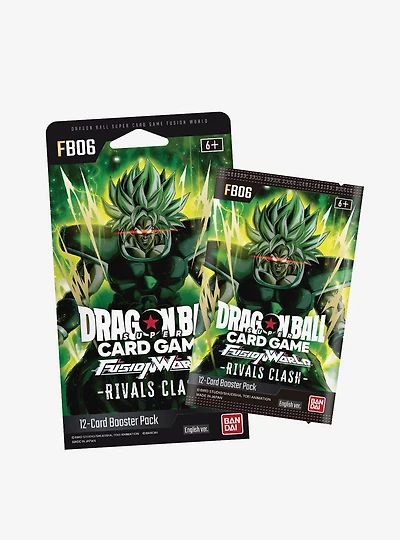 Dragon Ball Super Card Game Fusion World Rivals Clash Booster Pack