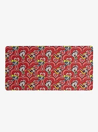 The Powerpuff Girls Heart Allover Print Desk Mat — BoxLunch Exclusive