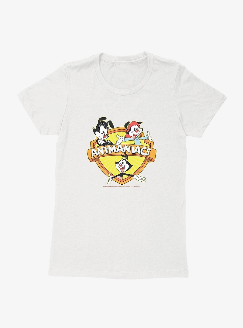 Animaniacs Trio Logo Womens T-Shirt