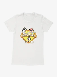 Animaniacs Trio Logo Womens T-Shirt