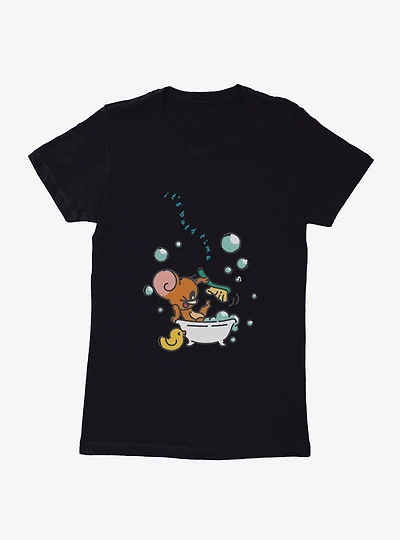 Tom And Jerry It's Bath Time Womens T-Shirt