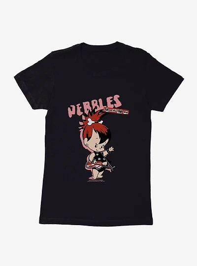 The Flintstones Pebbles Save Queen Womens T-Shirt
