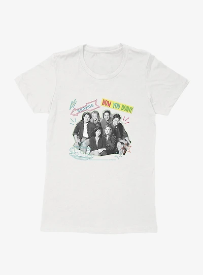 Friends Neon Icon Signs Womens T-Shirt