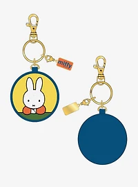 Miffy Chenille Portrait Keychain