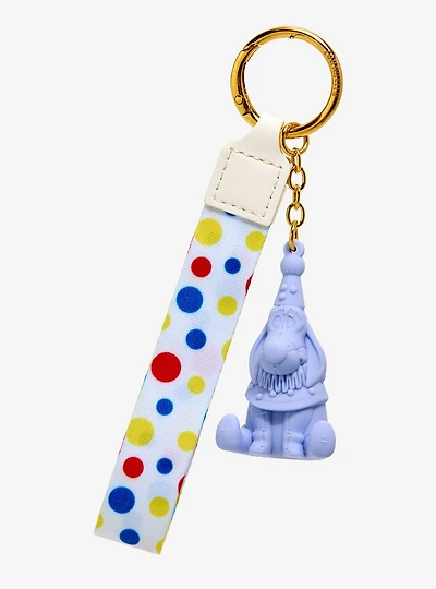 Loungefly Disney Eeyore Clown Wristlet Keychain - BoxLunch Exclusive