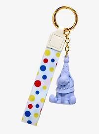 Loungefly Disney Eeyore Clown Wristlet Keychain - BoxLunch Exclusive