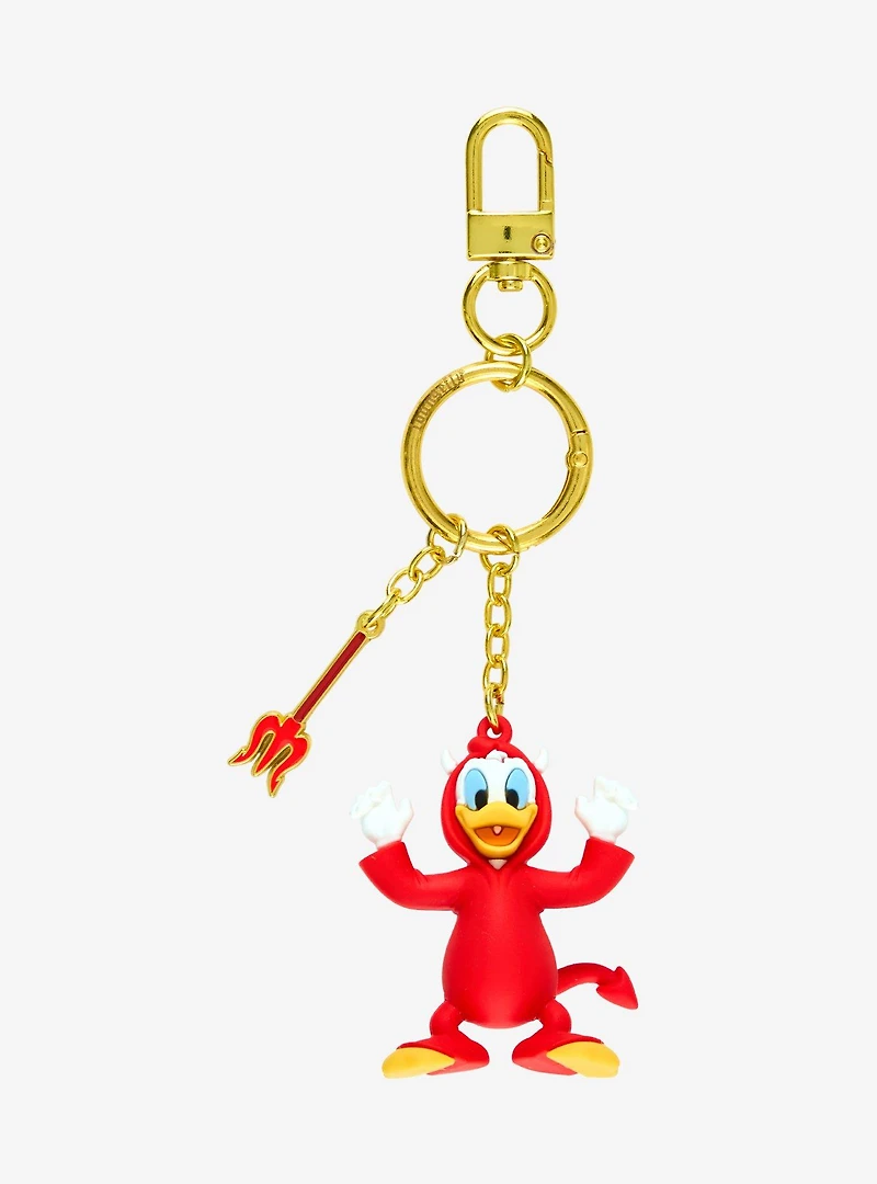Loungefly Disney Donald Duck Devil 3D Keychain — BoxLunch Exclusive