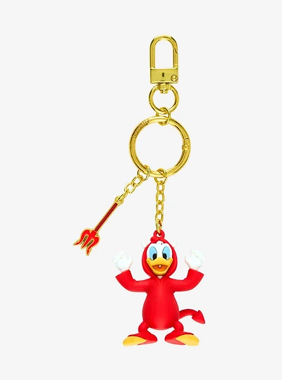 Loungefly Disney Donald Duck Devil 3D Keychain — BoxLunch Exclusive