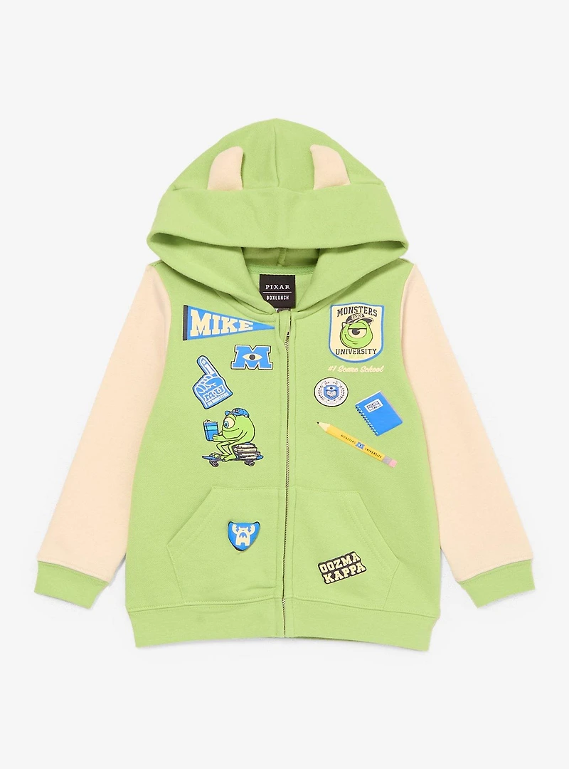 Disney Pixar Monsters University Mike Figural Toddler Hoodie — BoxLunch Exclusive
