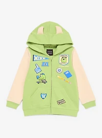 Disney Pixar Monsters University Mike Figural Toddler Hoodie — BoxLunch Exclusive