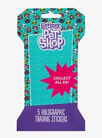 Littlest Pet Shop Holographic Trading Sticker Mystery Pack