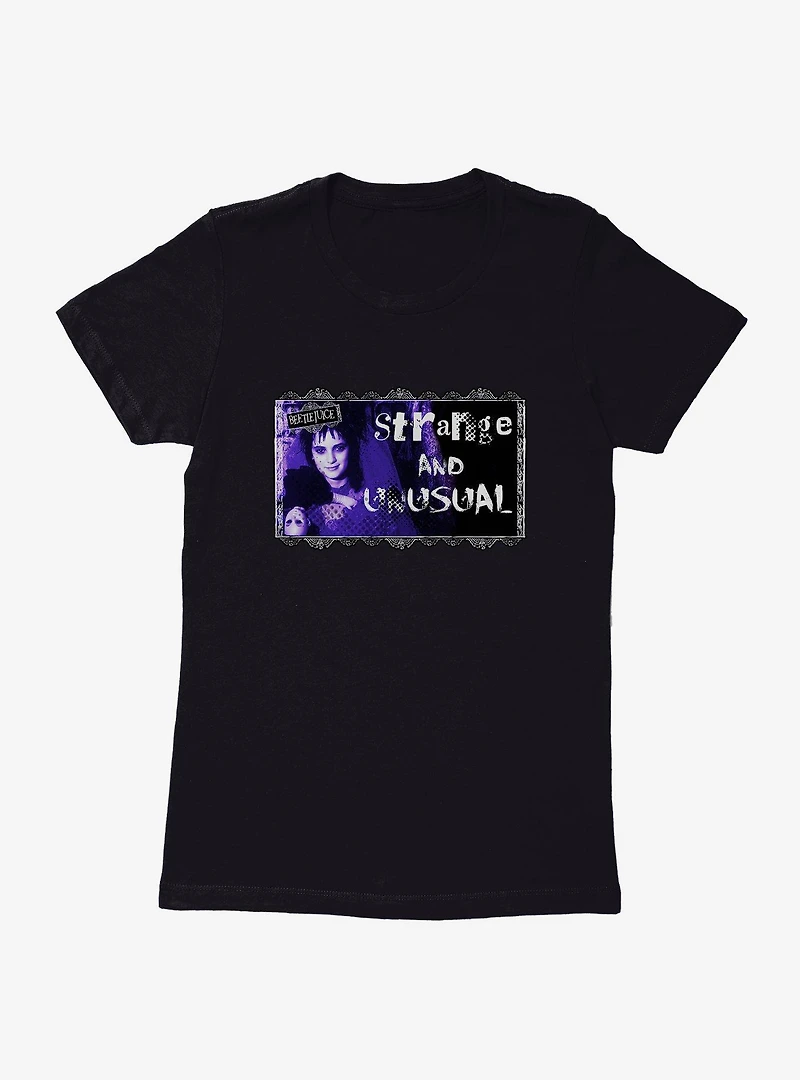 Beetlejuice Lydia Unusual Womens T-Shirt