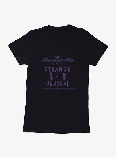 Beetlejuice Strange And Unusual Womens T-Shirt