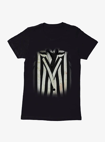 Beetlejuice Cosplay Suit Womens T-Shirt