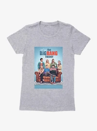 The Big Bang Theory Sofa Portrait Womens T-Shirt