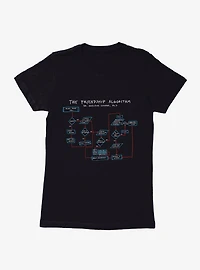 The Big Bang Theory Friendship Algorithm Womens T-Shirt