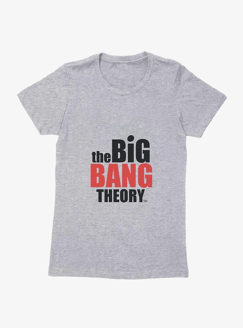 The Big Bang Theory Logo Womens T-Shirt