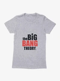 The Big Bang Theory Logo Womens T-Shirt