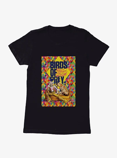 DC Comics Birds Of Prey Harley Quinn Movie Poster Womens T-Shirt