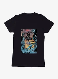 DC Comics Birds Of Prey Cassandra Cain Battle Comic Art Womens T-Shirt