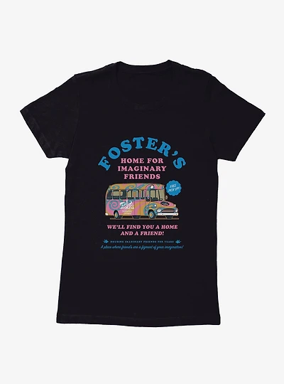 Foster's Home For Imaginary Friends Find You A School Bus Womens T-Shirt