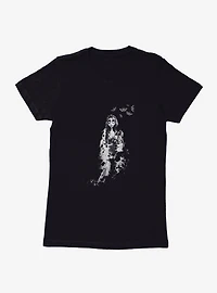 Corpse Bride Emily Butterflies Womens T-Shirt