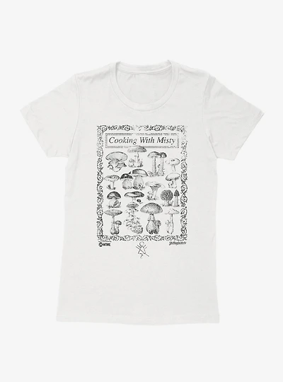 Yellowjackets Cooking With Misty Mushroom Womens T-Shirt