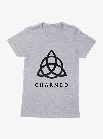 Charmed Triquetra Symbol Womens T-Shirt