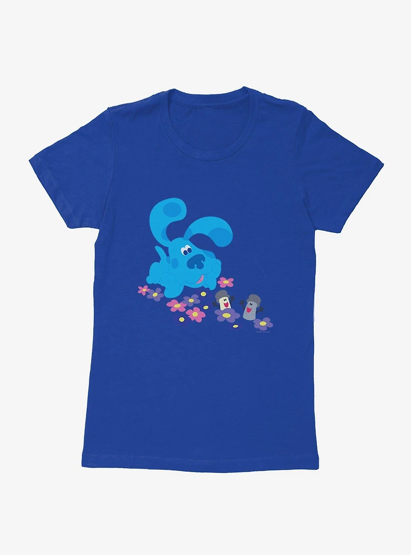 Blue's Clues Playful Mr Salt And Mrs Pepper Womens T-Shirt