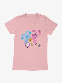Blue's Clues Playful Group Womens T-Shirt