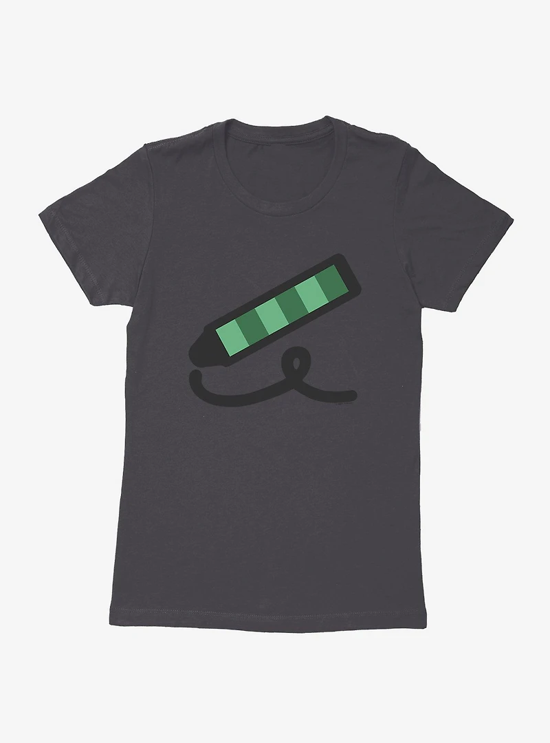 Blue's Clues Crayon Womens T-Shirt