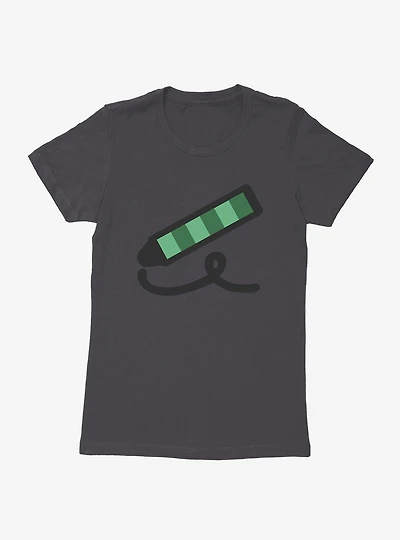 Blue's Clues Crayon Womens T-Shirt