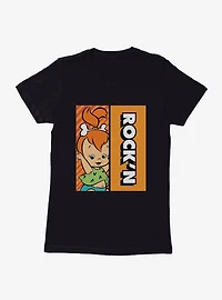 The Flintstones Rock'n Pebbles Womens T-Shirt