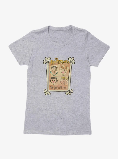 The Flintstones Gang's All Here! Womens T-Shirt