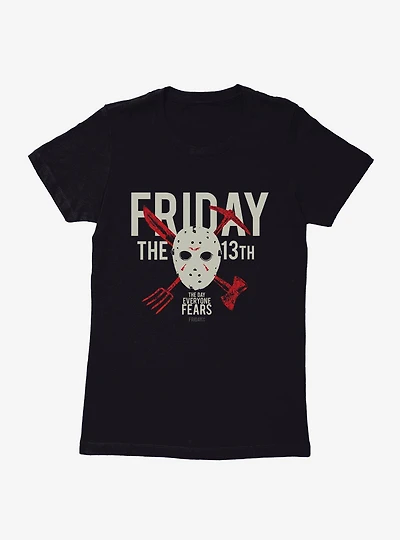 Friday The 13th Jason Mask Womens T-Shirt