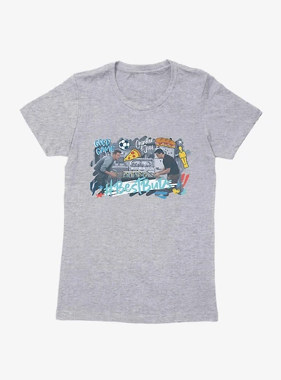 Friends Joey Chandler Best Buds Womens T-Shirt
