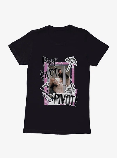 Friends Ross Rachel Pivot Womens T-Shirt