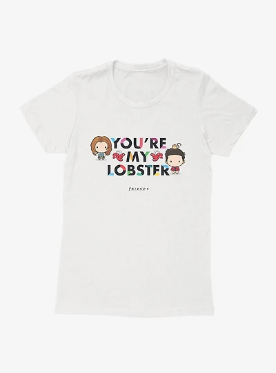 Friends Chibi Phoebe Lobster Womens T-Shirt