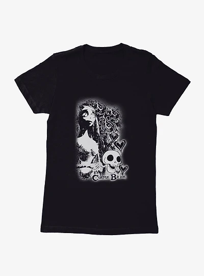 Corpse Bride Hopeful Emily Womens T-Shirt