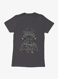 Game Of Thrones Episode Names Throne Womens T-Shirt