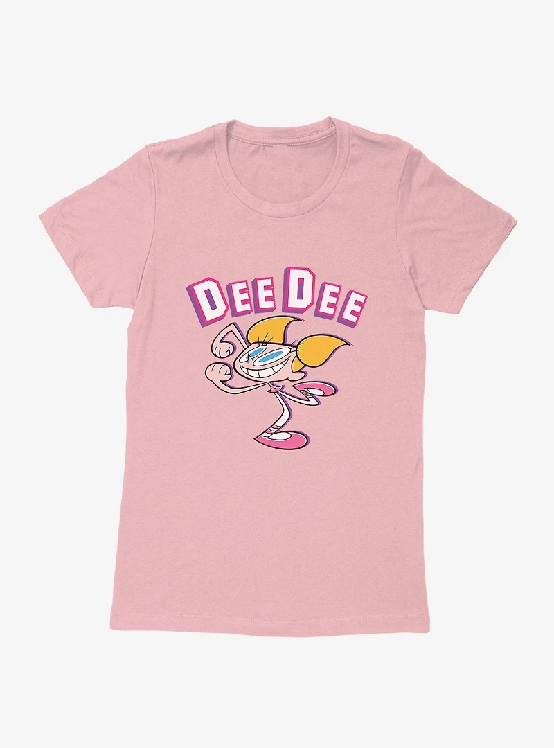 Dexter's Laboratory Dee Dancing Womens T-Shirt
