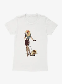 DC Comics Bombshells Black Canary Womens T-Shirt