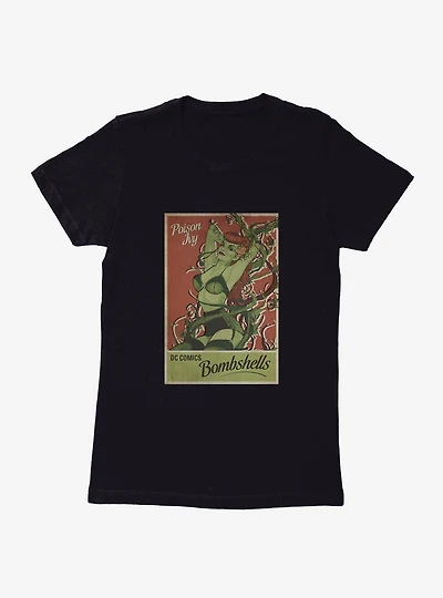 DC Comics Bombshells Poison Ivy Pin Up Womens T-Shirt
