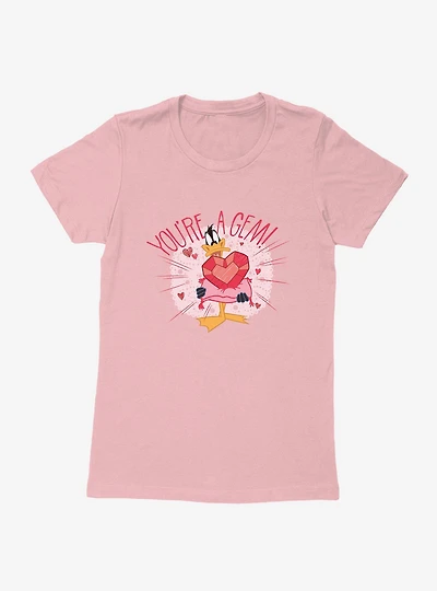 Looney Tunes Daffy Duck Gem Womens T-Shirt