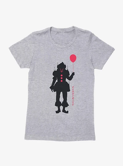 IT Chapter Two Pennywise With Balloon Womens T-Shirt