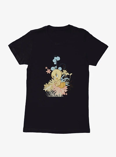 Looney Tunes Tweety Bird Daydreaming Womens T-Shirt