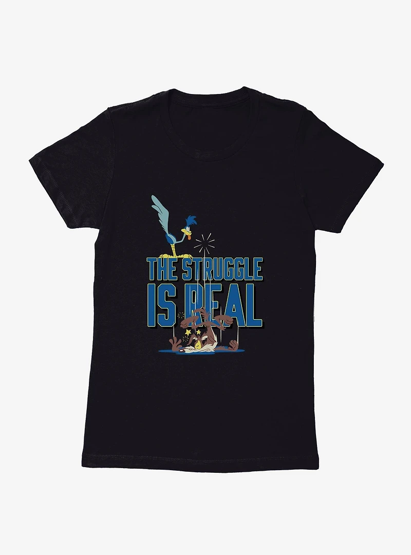 Looney Tunes Wile E. Coyote and the Road Runner Womens T-Shirt