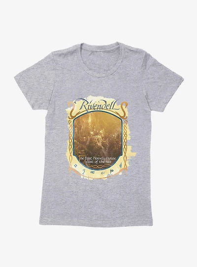 The Hobbit Rivendell Womens T-Shirt