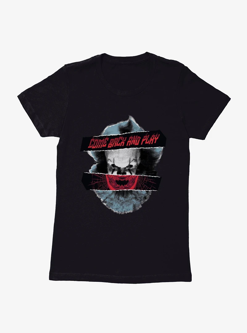 IT Chapter Two Come Back And Play Womens T-Shirt