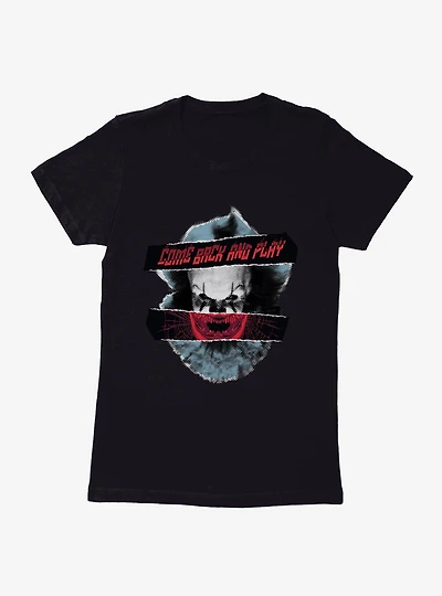 IT Chapter Two Come Back And Play Womens T-Shirt